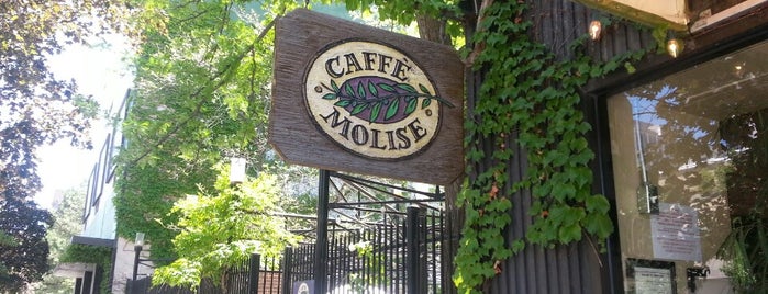 Caffe Molise is one of สถานที่ที่บันทึกไว้ของ Kaley.