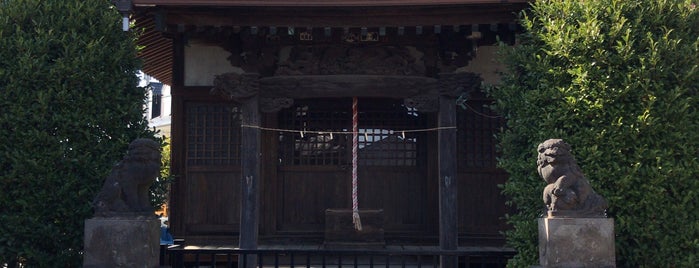 中井谷熊野神社 is one of 東京都大田区の神社.