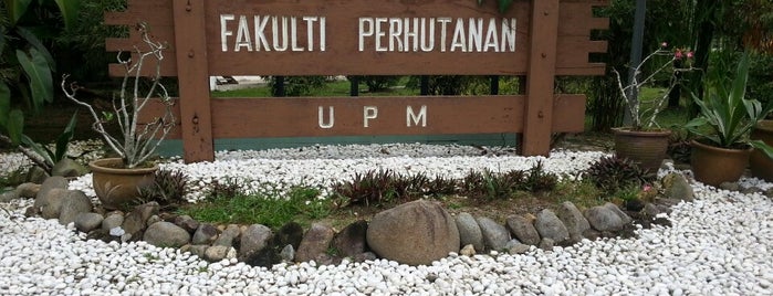Fakulti Perhutanan is one of Universiti Putra Malaysia.