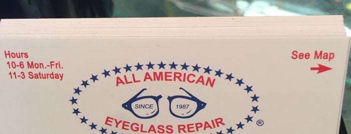 All American Eyeglass Repair is one of Sea.