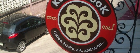 Koffee Book is one of Places that sell Cookie Dutch.
