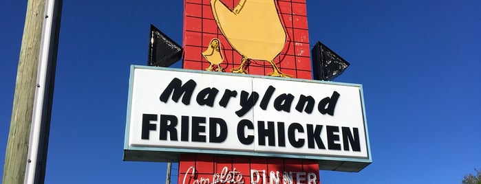 Maryland Fried Chicken is one of Secret Food Spots.