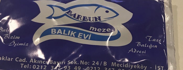 Barbun Balik is one of mecidiyeköy~şişli~fulya.