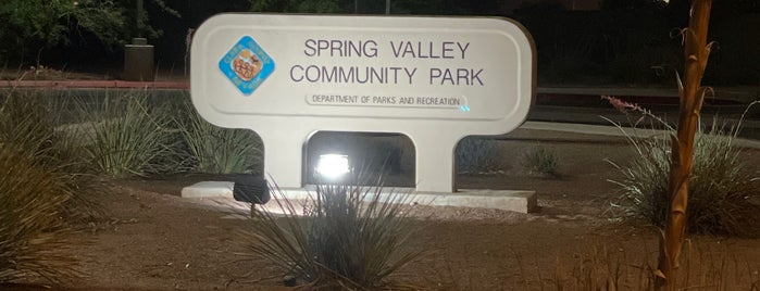 Spring Valley Community Park is one of las vegas.