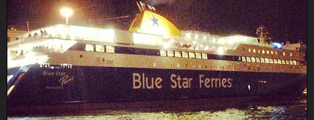 F/B Blue Star Paros is one of Lugares favoritos de Lykourgos.