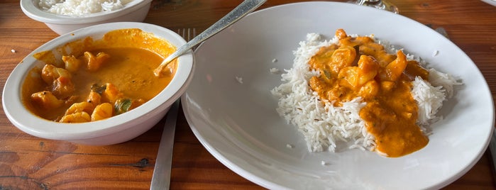 Indian Monsoon Restaurant & Bar is one of Weekday Lunch Downtown Durham (2021+).