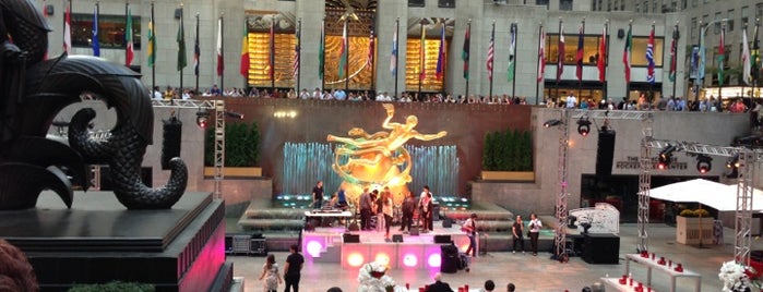 Rockefeller Center is one of Holiday Season in NYC.