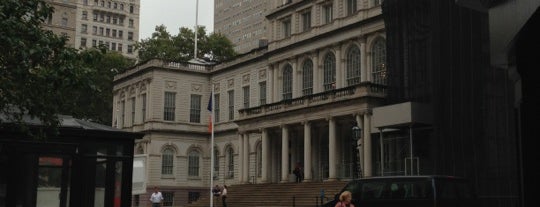 New York City Hall is one of Long Island to NYC mix.