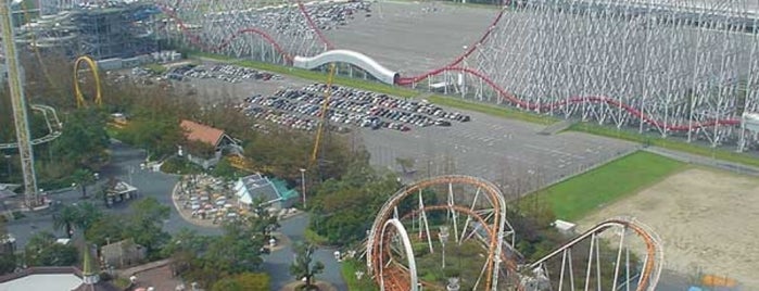 Nagashima Spaland Nagoya is one of World's Top Roller Coasters.
