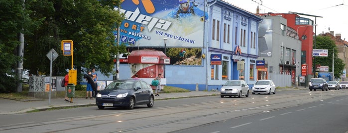 Daliborova (tram) is one of Tramvajové zastávky v Ostravě.