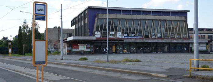 Nádraží Vítkovice (tram) is one of Tramvajové zastávky v Ostravě.