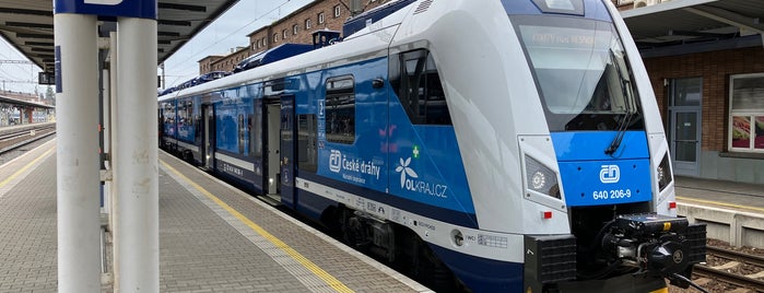 Olomouc hlavní nádraží is one of Mestska Hromadna Doprava.
