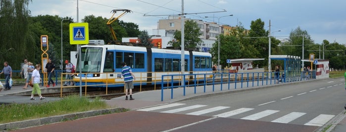 Nové Výškovice (tram) is one of Tramvajové zastávky v Ostravě.