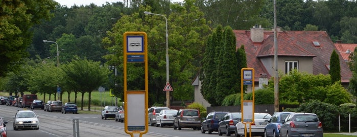 Svornosti (tram) is one of Tramvajové zastávky v Ostravě.