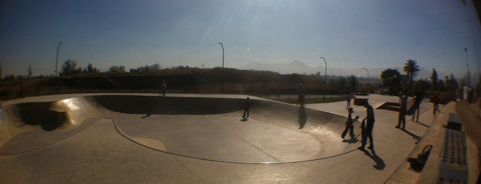 Skatepark Peñalolen is one of Le challenge.