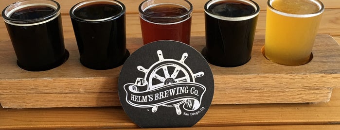 Helm's Brewing Co. is one of San Diego: Underground and Over Delivered.