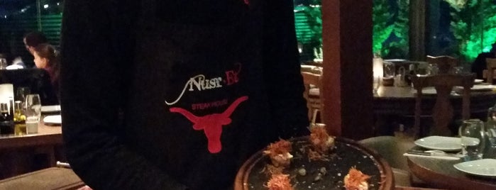 Nusr-Et Steakhouse is one of Can....'ın Beğendiği Mekanlar.