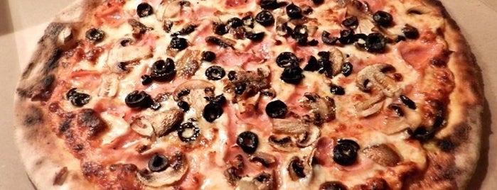 BasilyCo Pizza Forni is one of Locais curtidos por Ma. Fer.