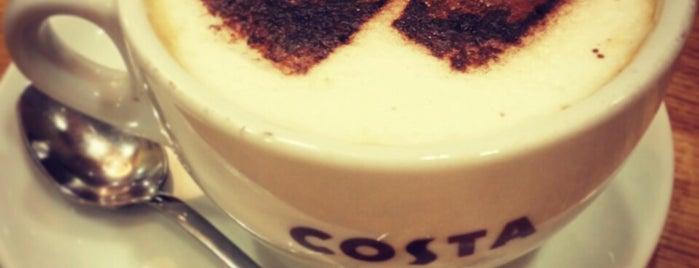 Costa Coffee is one of Tempat yang Disimpan Sandor.
