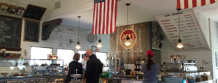Jack's Stir Brew Coffee is one of A Tastemaker's Guide to The Hamptons.
