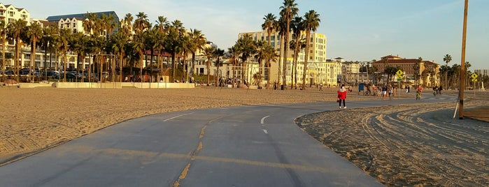 Santa Monica Bike Path is one of Santa Monica , CA.
