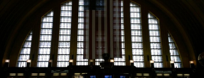 Amtrak - Cincinnati Union Terminal (CIN) is one of Amtrak's Cardinal.