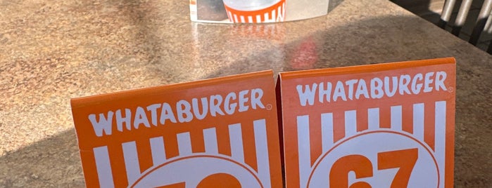 Whataburger is one of restaurants.