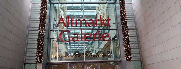 Altmarkt-Galerie is one of Favorite.