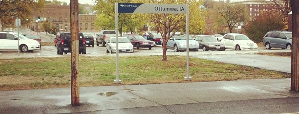 Ottumwa Amtrak (OTM) is one of Orte, die John gefallen.