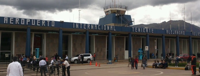 Aeropuerto Internacional Alejandro Velasco Astete (CUZ) is one of Cusco #4sqCities.