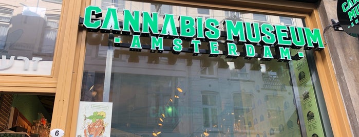 Cannabis Museum is one of Amsterdã.