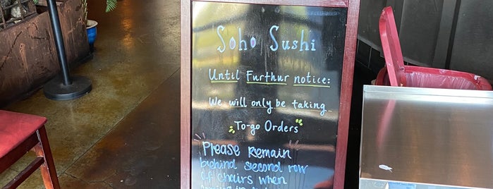 Soho Sushi is one of Sacramento sushi.