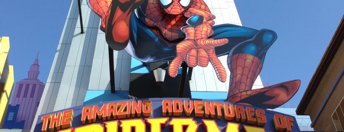 The Amazing Adventures of Spider-Man is one of Ross’s Liked Places.