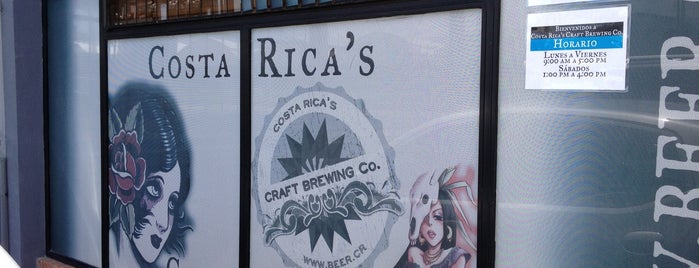 Costa Rica Craft Brewing Co. is one of Cool Bars in CR.