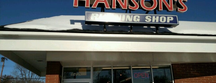 Hanson's Running Shop is one of สถานที่ที่ Lisa ถูกใจ.