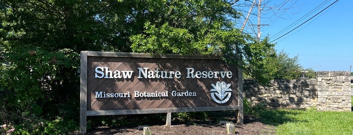 Shaw Nature Reserve is one of St. Louis.