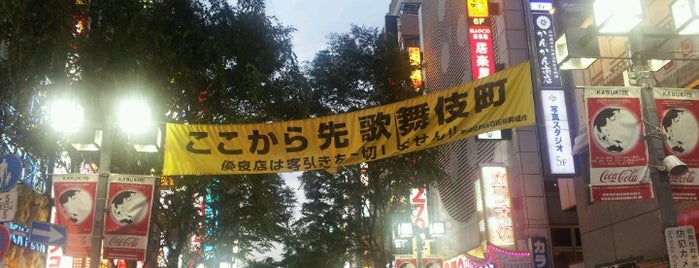 歌舞伎町交差点 is one of 今日の #東京散歩.