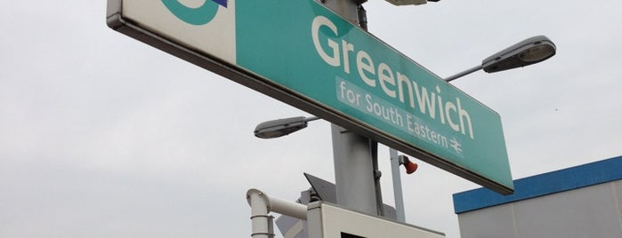 Greenwich DLR Station is one of Greenwich.