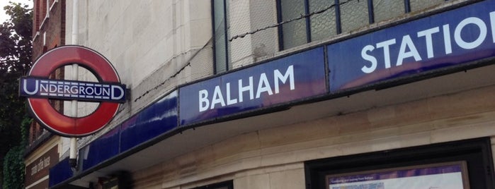 Balham London Underground Station is one of Patrick Mccolgan 님이 저장한 장소.