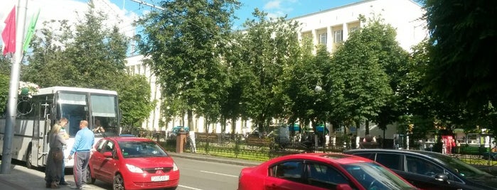 Остановка «БелГУТ» is one of Гомель: автобусные/троллейбусные остановки.
