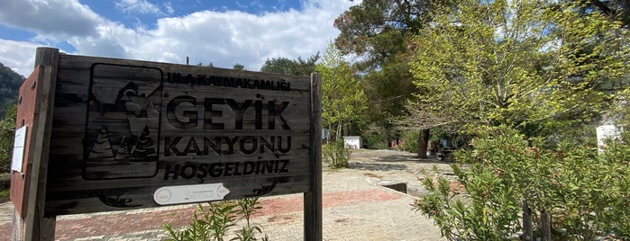 Geyik Kanyonu is one of Muğla & Bafa & Milas.