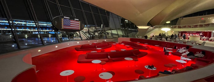 The Sunken Lounge is one of The 7 Best Places for Wine in John F Kennedy International Airport, Queens.