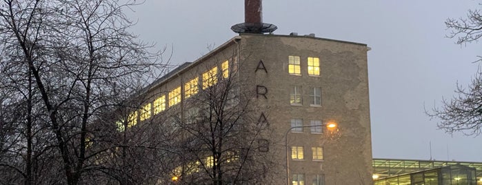 Arabian tehdas / Arabia porcelain factory is one of Helsinki.