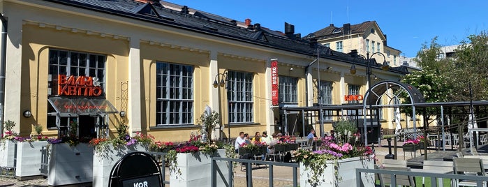 Korjaamon Baari & Keittiö is one of Dog friendly cafes and restaurants.