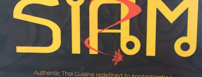Siam is one of 20 favorite restaurants.