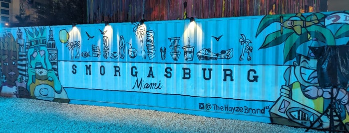 Smorgasburg Miami is one of Miami-Ft Laud.