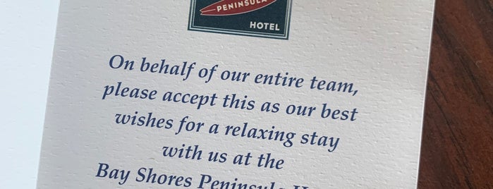 Bay Shores Peninsula Hotel is one of California fav spots.