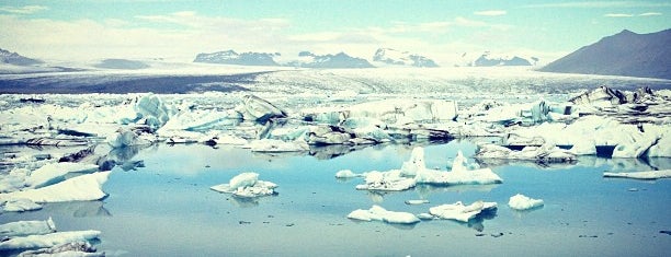 Jökulsárlón (Glacier Lagoon) is one of Iceland ❤️.