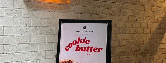 Toby's Estate Coffee Roasters is one of places to eat.