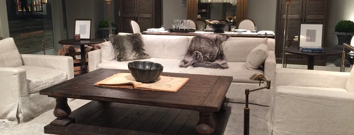 Restoration Hardware is one of Abbey's Saved Places.